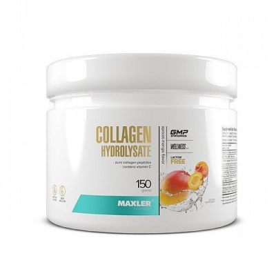 Коллаген Maxler Collagen Hydrolysate 150 г манго-абрикос Коллаген Maxler Collagen Hydrolysate 150 г манго-абрикос