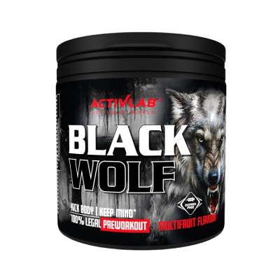 Предтренировочный комплекс Black Wolf ActivLab 300 г мультифрукт Предтренировочный комплекс Black Wolf ActivLab 300 г мультифрукт