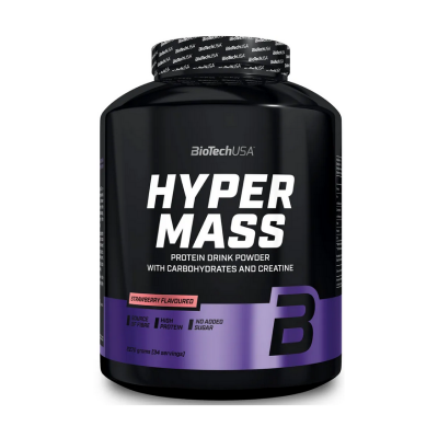 Гейнер BioTech Hyper Mass 5000 2270 г клубника