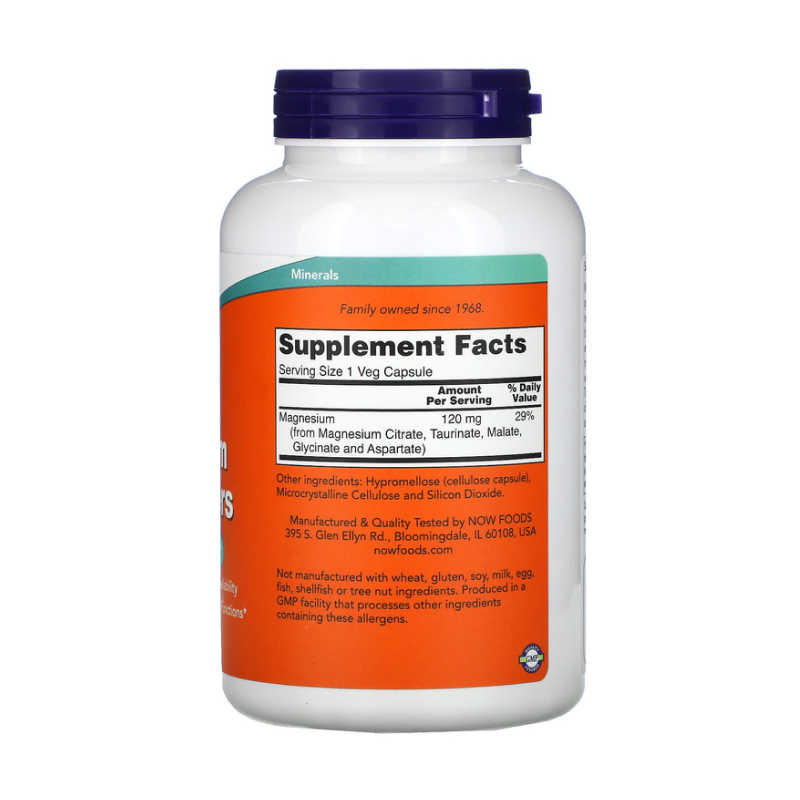 Минералы NOW Magnesium Transporters 180 Вег.капсул купить минералы now magnesium transporters 180 вег.капсул