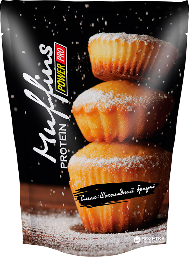 Muffin Protein 600 г - шоколадный брауни