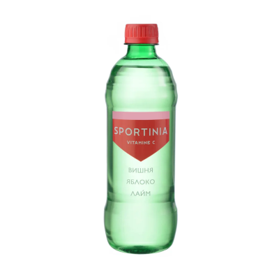 Напиток Sportinia Vitamine C 500 мл - вишня-яблоко-лайм Напиток Sportinia Vitamine C 500 мл - вишня-яблоко-лайм