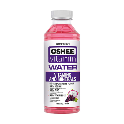 Витаминизированная вода Oshee Vitamin Water Vitamins & Minerals 555 мл виноград-питахайя