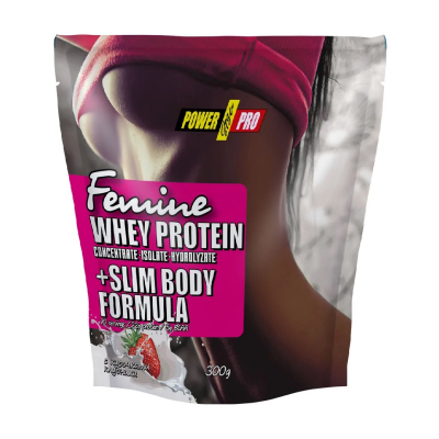 Протеин Power Pro Femine 300 г клубника Протеин Power Pro Femine 300 г клубника