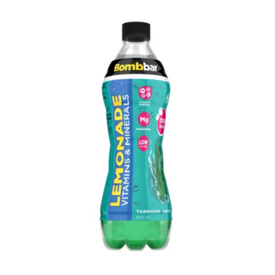 Напиток Bombbar Lemonade Vitamins & Minerals 500 мл - тархун Напиток Bombbar Lemonade Vitamins & Minerals 500 мл - тархун