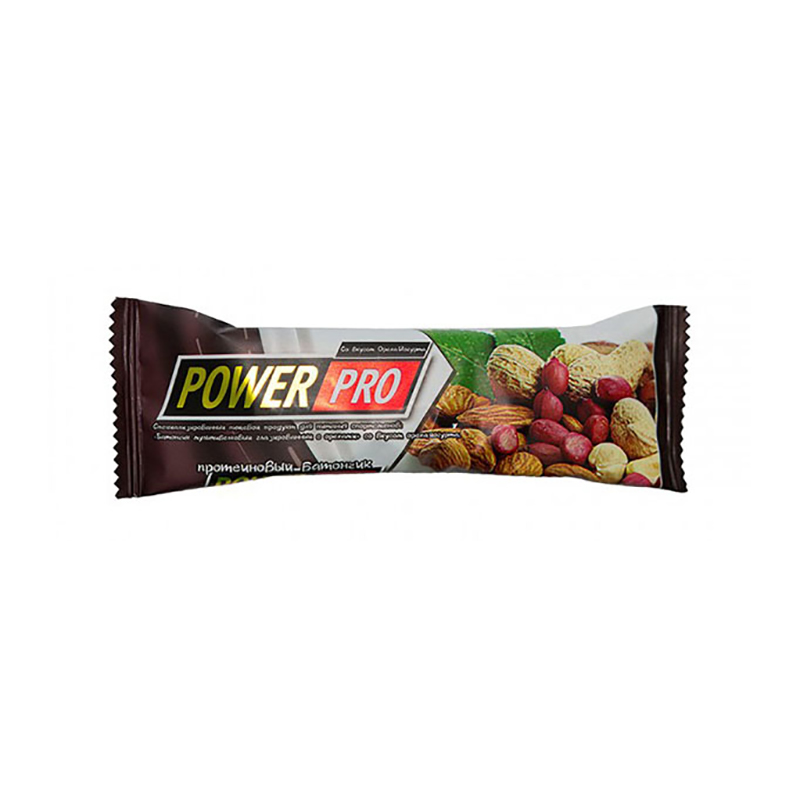 Power Pro 36% с цельными орехами 20*60 г - орех-йогурт