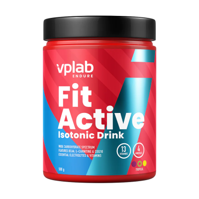 Изотоник VPLab FitActive Isotonic Drink 500 г тропик