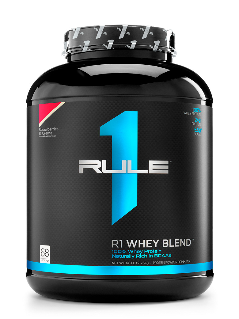 Whey Blend 2280 г - клубника-крем