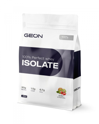 Протеин GEON Perfect Whey Isolate 700 г клубника-киви