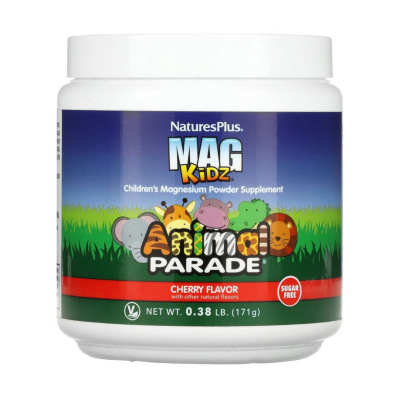 Минералы Nature's Plus Mag Kidz Animal Parade 171 г - вишня