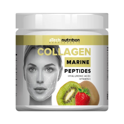 MARINE COLLAGEN aTech Nutrition 150 г  клубника-киви MARINE COLLAGEN aTech Nutrition 150 г  клубника-киви