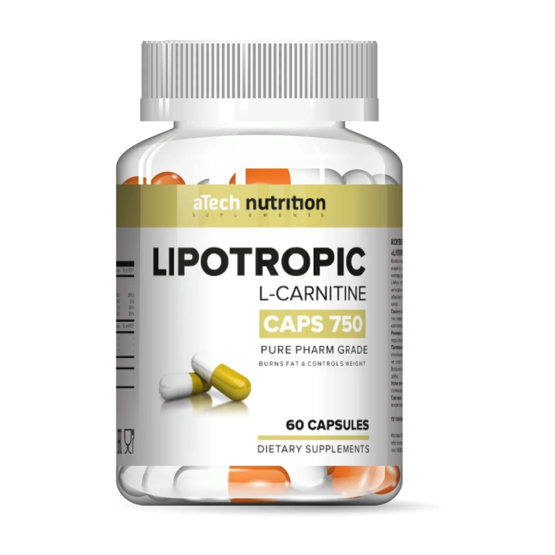 Жиросжигатель aTech Nutrition Lipotropic 60 капсул купить жиросжигатель atech nutrition lipotropic 60 капсул