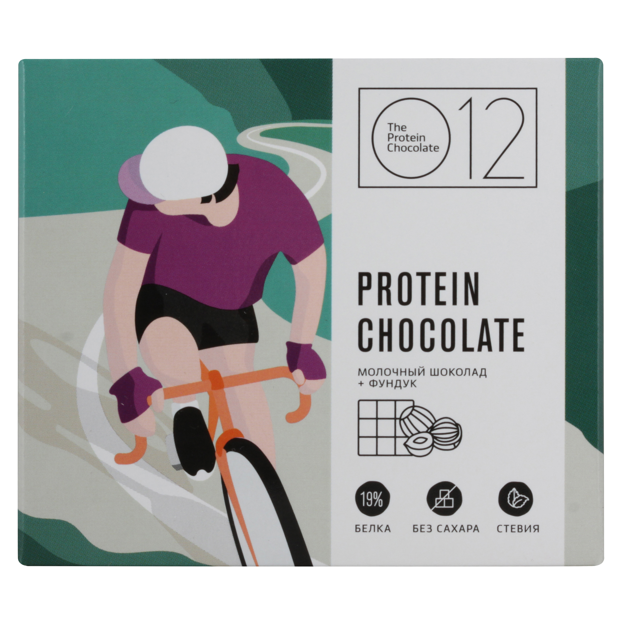 купить молочный шоколад o12 со стевией 50 г