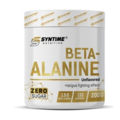 Аминокислота Syntime Nutrition Beta-Alanine 200 г - без вкуса Аминокислота Syntime Nutrition Beta-Alanine 200 г - без вкуса