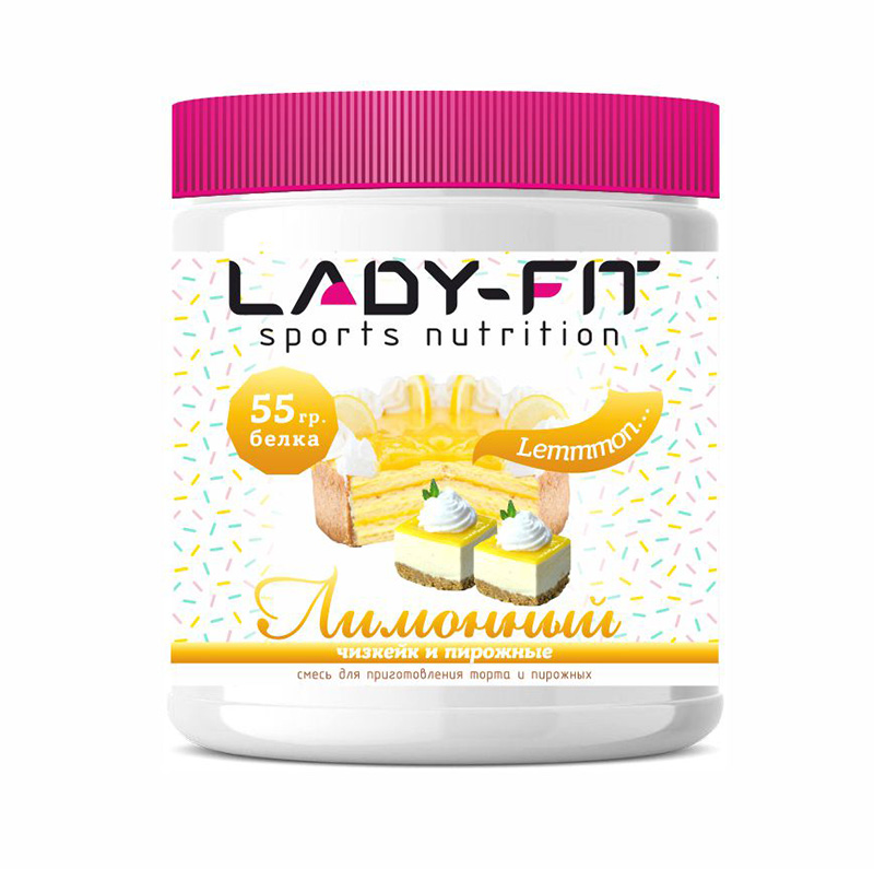 купить торт и пирожные lady-fit (смесь для приготовления) 250 г
