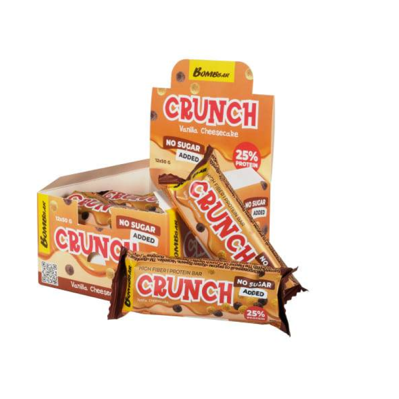 купить батончик глазированный bombbar cranch 50 г 20 шт