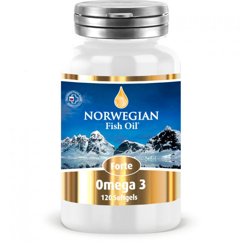 Омега-жиры NORWEGIAN Fish Oil Омега-3 Форте 120 капсул купить омега-жиры norwegian fish oil омега-3 форте 120 капсул