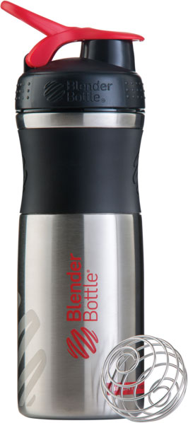 Шейкер BlenderBottle SportMixer Stainless купить шейкер blenderbottle sportmixer stainless