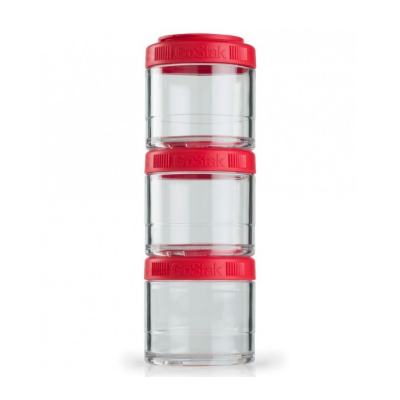 3 контейнера GoStak Blenderbottle 100 мл красный 3 контейнера GoStak Blenderbottle 100 мл красный