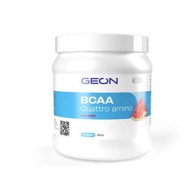Аминокислотный комплекс GEON BCAA QUATTRO AMINO + β-аланин 350 г, вкус: арбуз Аминокислотный комплекс GEON BCAA QUATTRO AMINO + β-аланин 350 г, вкус: арбуз