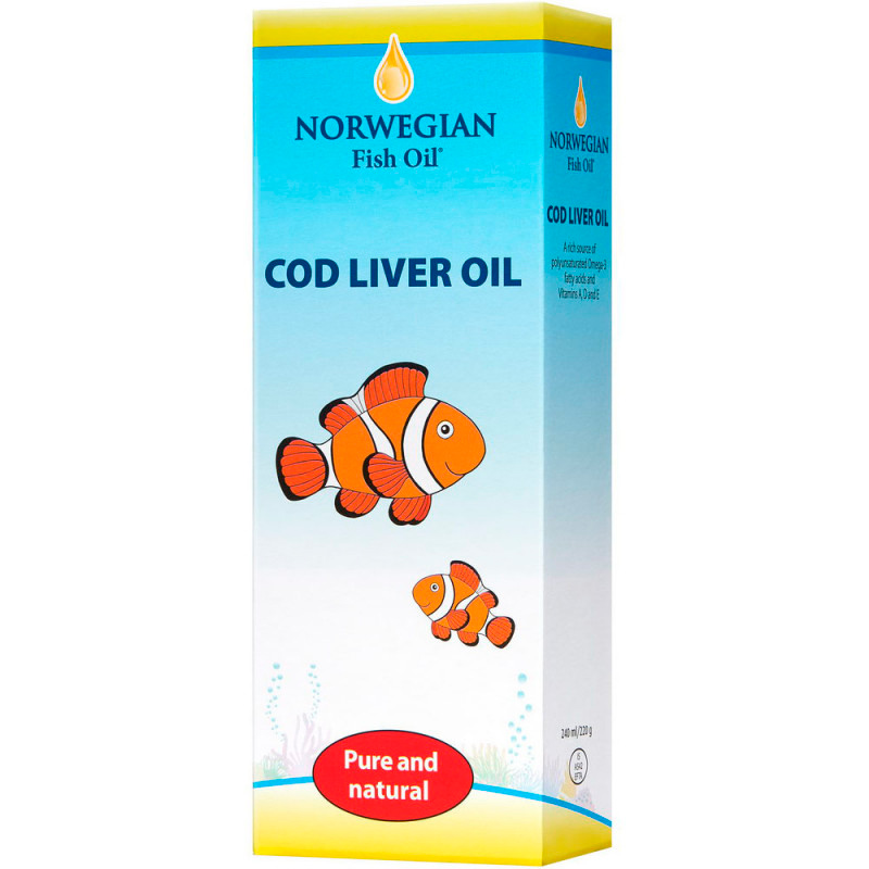 Жир печени трески NORWEGIAN Fish Oil Omega-3 Cod Liver Oil 240 мл купить жир печени трески norwegian fish oil omega-3 cod liver oil 240 мл