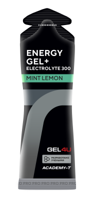 Энергетический гель GEL4U Energy Gel + electrolyte 300 60 мл 30 шт мята Энергетический гель GEL4U Energy Gel + electrolyte 300 60 мл 30 шт мята