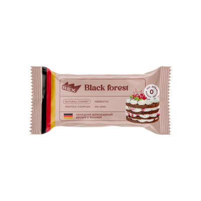 Пирожное протеиновое ProteinRex 40 г - черный лес