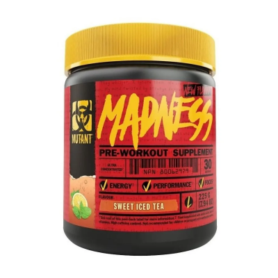 Предтренировочный комплекс Mutant Madness 225 г ледяной чай Предтренировочный комплекс Mutant Madness 225 г ледяной чай