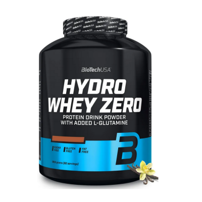Гидролизованный протеин BioTech Hydro Whey Zero 1816 г ваниль