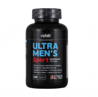 Витаминно-минеральный комплекс VPLab Ultra Men's Sport Multivitamin Formula 180 капс