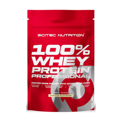 Протеин Scitec Nutrition Whey Protein Professional 1000 г ваниль
