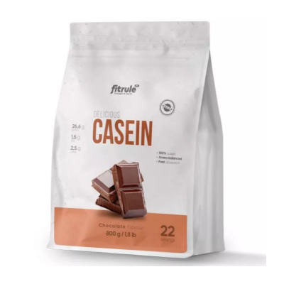 Протеин Fit Rule Casein 800 г - клубника