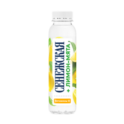 Вода Сенежская 440 мл лимон-мята