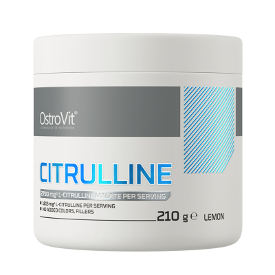 Аминокислота Ostrovit Citrulline 210 г лимон Аминокислота Ostrovit Citrulline 210 г лимон