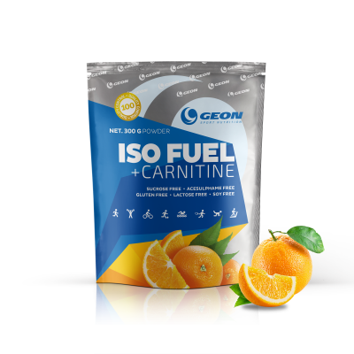 Изотоник GEON Iso Fuel+Carnitine, 300 г апельсин