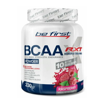 Аминокислота  Be First BCAA RXT powder 230 г Аминокислота  Be First BCAA RXT powder 230 г