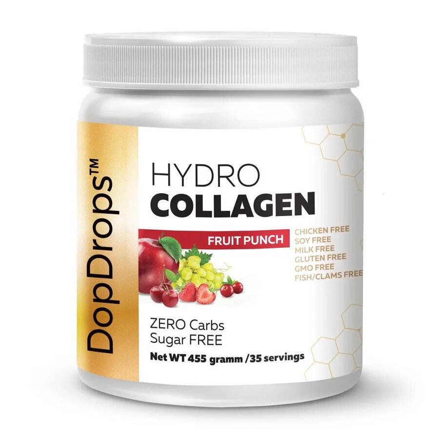 Коллаген DopDrops Hydro Collagen, 455 г купить коллаген dopdrops hydro collagen, 455 г