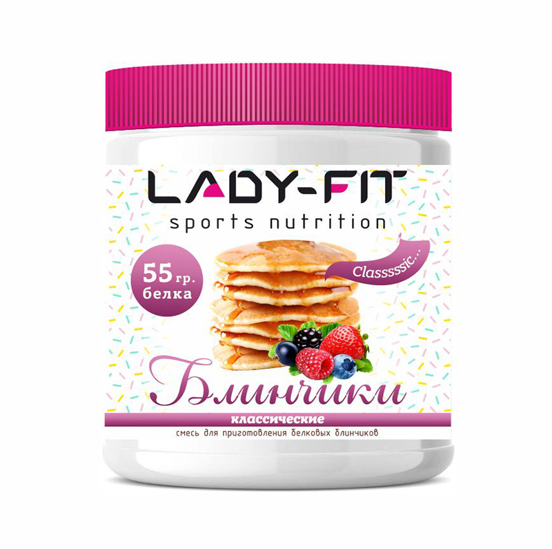 купить блинчики lady-fit (смесь для приготовления) 250 г