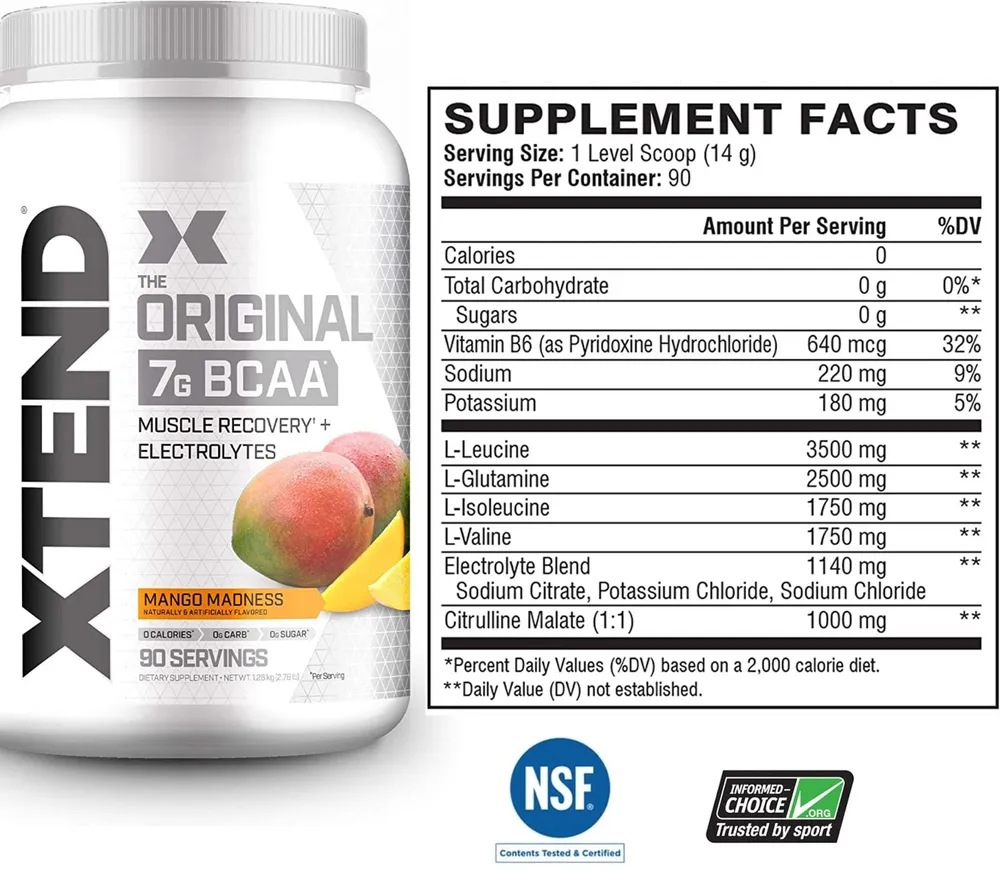 Аминокислоты Scivation Xtend BCAAs 1125-1291 г купить аминокислоты scivation xtend bcaas 1125-1291 г