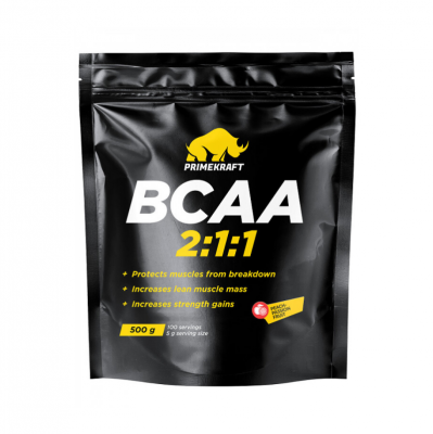 BCAA 2:1:1 500 г - персик , маракуйя BCAA 2:1:1 500 г - персик , маракуйя