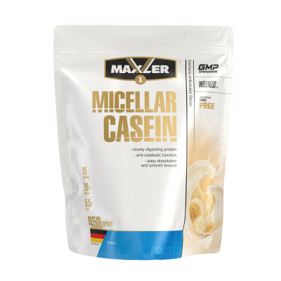 Протеин Maxler Micellar Casein 450 г банан