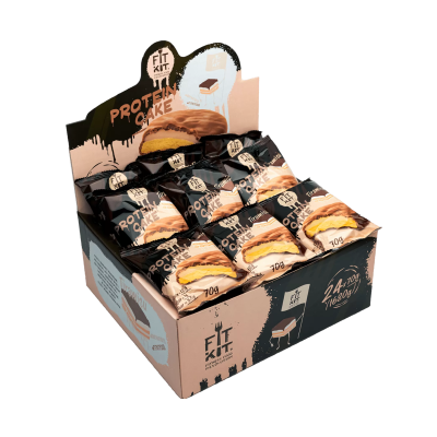 Печенье FitKit Protein Cake 70 г 24 шт тирамису