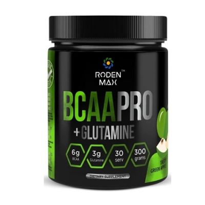 Аминокислоты Roden Max BCAA PRO + Glutamine 300 г - цитрус Аминокислоты Roden Max BCAA PRO + Glutamine 300 г - цитрус