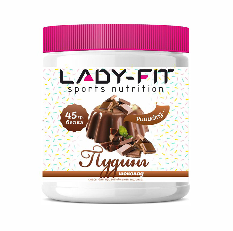 купить пудинг lady-fit (смесь для приготовления) 250 г