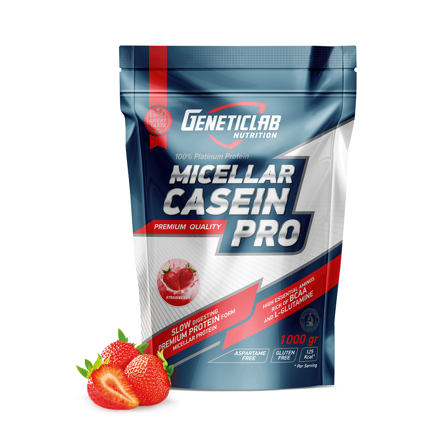 купить протеин geneticlab nutrition casein pro, 1000 г