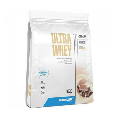 Протеин Maxler Ultra Whey 450 г - молочный шоколад