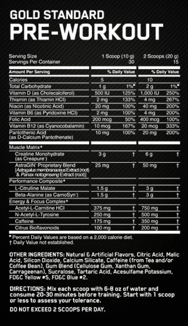 Предтренировочный комплекс Optimum Nutrition Gold Standard PRE-Workout 300 г купить предтренировочный комплекс optimum nutrition gold standard pre-workout 300 г