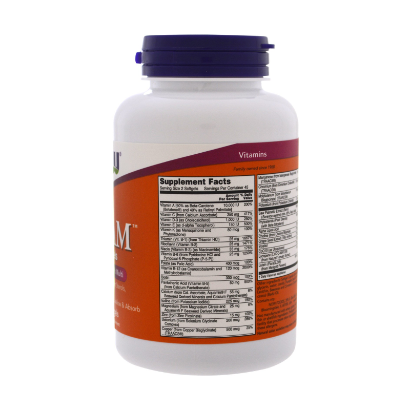 купить витаминно-минеральный комплекс adam men's multivitamin 90 мягких капсул