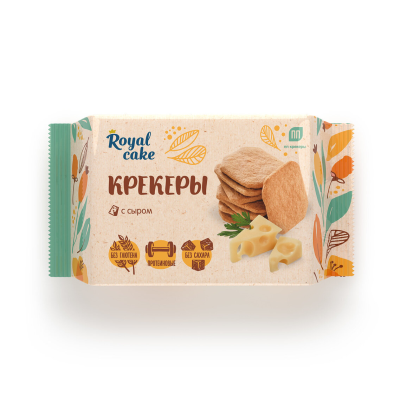 Крекеры 6*84 г - с сыром Крекеры 6*84 г - с сыром