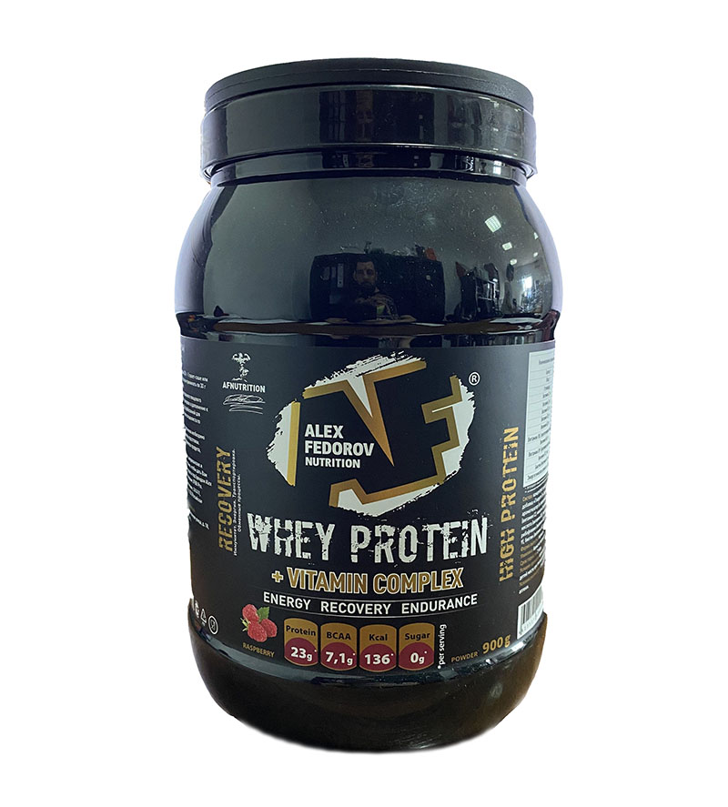 купить протеин alex fedorov nutrition whey protein + vitamin complex, 900 г